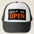 Search for orange and white hats Business