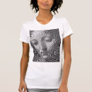 Search for optical illusions tshirts Abstract
