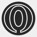 Search for numbered stickers Black