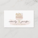 Search for wedding cake business cards Bakery