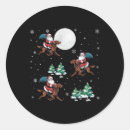 Search for irish setter dog stickers Santa claus