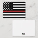 Search for firing note cards Firefighter