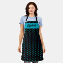 Search for black polka dot aprons Baker