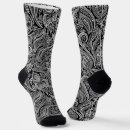 Search for floral socks Black