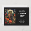 Search for moon halloween invitations Goth