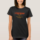 Search for leadership tshirts Humour