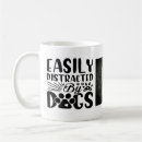 Search for easily distracted mugs Dogs