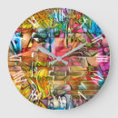 Search for modern stained glass clocks Elegant