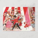 Search for circus arts postcards Illustration