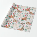 Search for fox christmas wrapping paper Animals