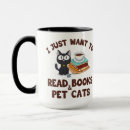 Search for cat reading book mugs Books and cats
