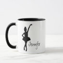 Search for silhouette dancer mugs Ballet