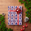Search for london wrapping paper British flag