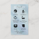 Search for jewelry care business cards Modern