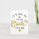 Search for glam wedding cards Bachelorette mode
