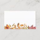 Search for autumn place cards Watercolor