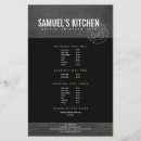 Search for chalkboard flyers Rustic