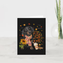 Search for dachshund thanksgiving cards Pumpkin