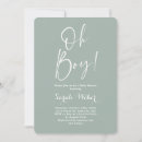 Search for script font baby shower invitations Simple