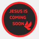 Search for jesus is coming stickers Scripture