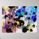 Search for paint splatter posters Abstract