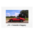 Search for red sports car posters Corvette