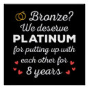 Search for bronze posters 8th anniversary