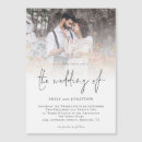 Search for magnets wedding invitations Minimalist