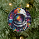 Search for astronaut christmas tree decorations Universe