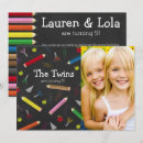 Search for crayon birthday invitations Rainbow