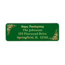 Search for elegant thanksgiving return address labels Gold