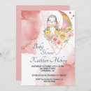 Search for penguin baby girl shower invitations Animal