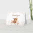 Search for highland cow thank you cards Baby shower