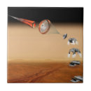 Search for heat tiles Robotic spacecraft