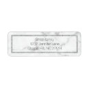 Search for silver glitter return address labels Minimal