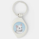 Search for white cats key rings Kitten