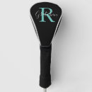 Search for monogrammed golf head covers Classy