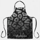 Search for black leopard print aprons Chic