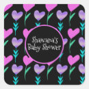 Search for valentine floral stickers Baby shower