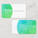 Search for natural stone business cards Massage