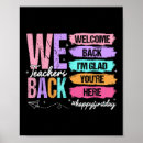 Search for welcome back posters Here