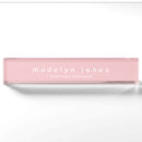 Search for pink name plates Pastel