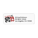 Search for black red return address labels College