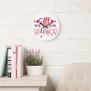 Search for valentines day clocks Typography