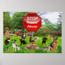 Search for abusive posters Animal cruelty