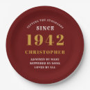 Search for 80th birthday plates Milestone celebration
