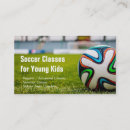 Search for football coach business cards Instructor