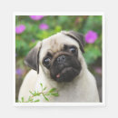 Search for cute pug napkins Funny