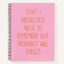 Search for pink quote notebooks To do list