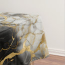 Search for white marble tablecloths Gold